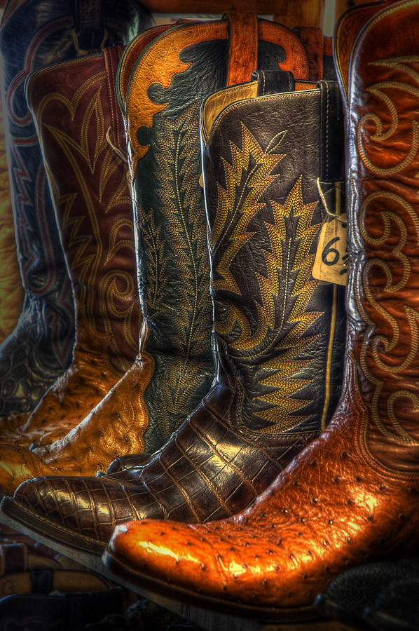 Cowboy Boots at the Wild West Store | Dave Wilson Photography