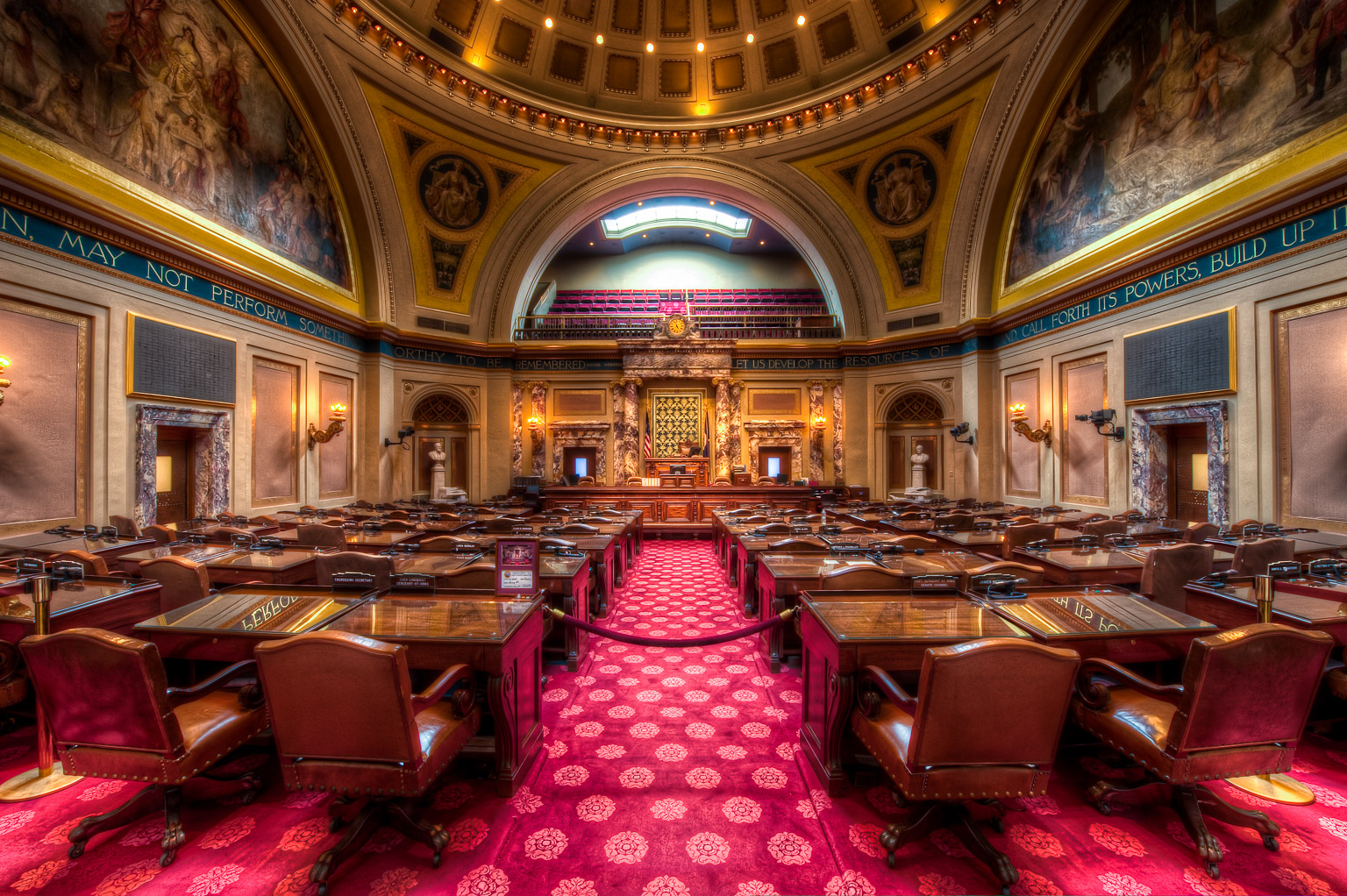 Senate Chamber, Minnesota State Capitol ‹ Dave Wilson Photography