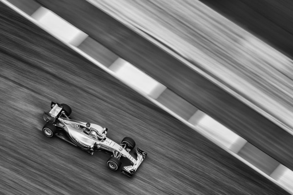 Lewis Hamilton in the Rain
