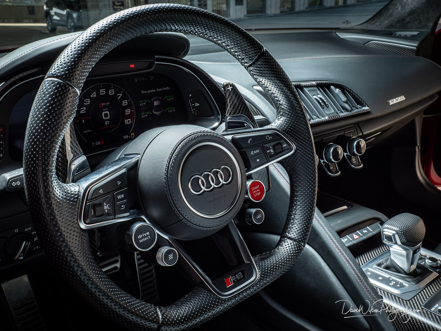 Audi R8 – Interior | Dave Wilson Photography